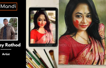 Drawing millions of attention through his realistic art! – Ajay Rathod